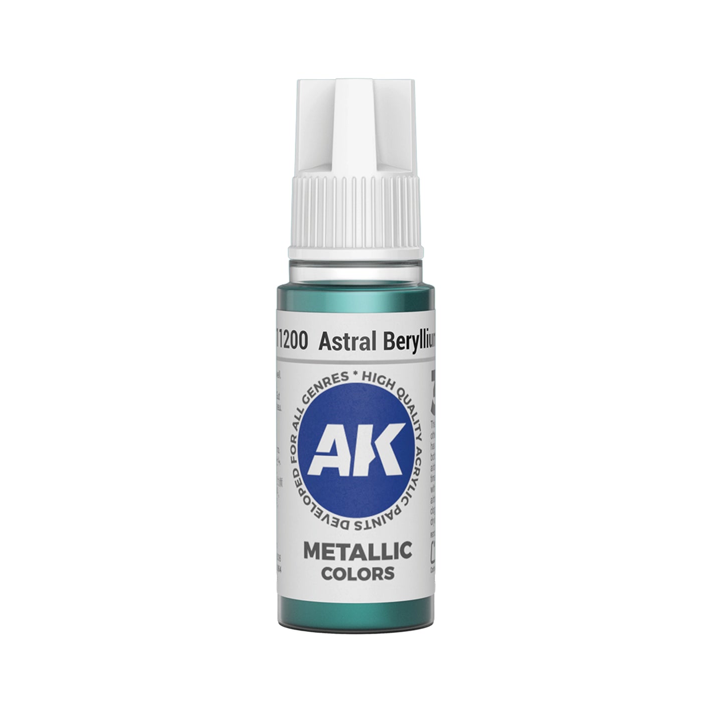 AK Interactive Metallic Colors - Astral Beryllium (17ml)