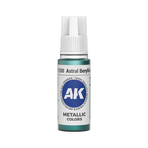 AK Interactive Metallic Colors - Astral Beryllium (17ml)
