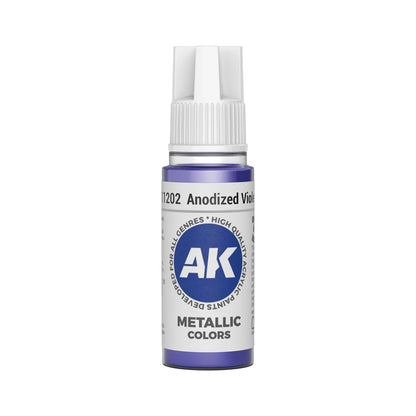 AK Interactive Metallic Colors - Anodized Violet (17ml)