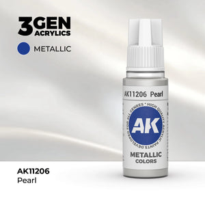 AK Interactive Metallic Colors - Pearl (17ml)