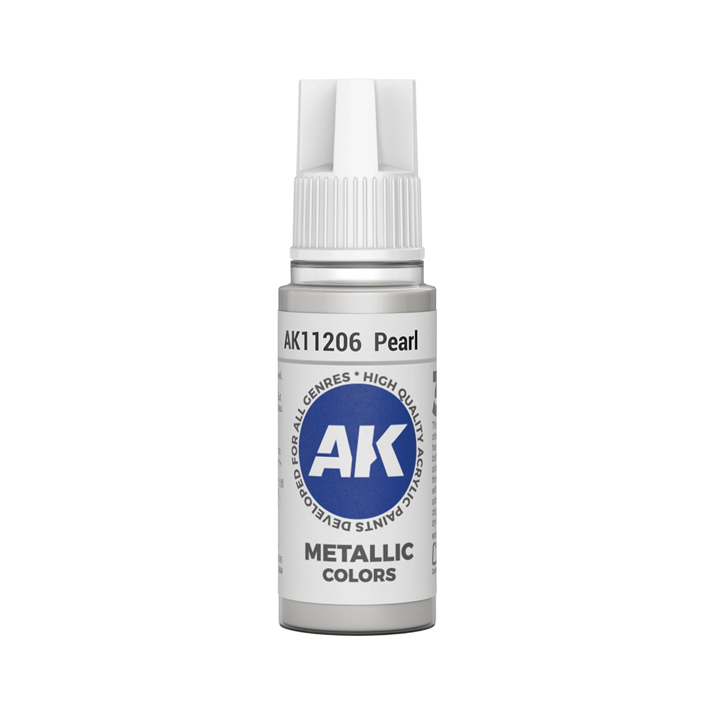 AK Interactive Metallic Colors - Pearl (17ml)