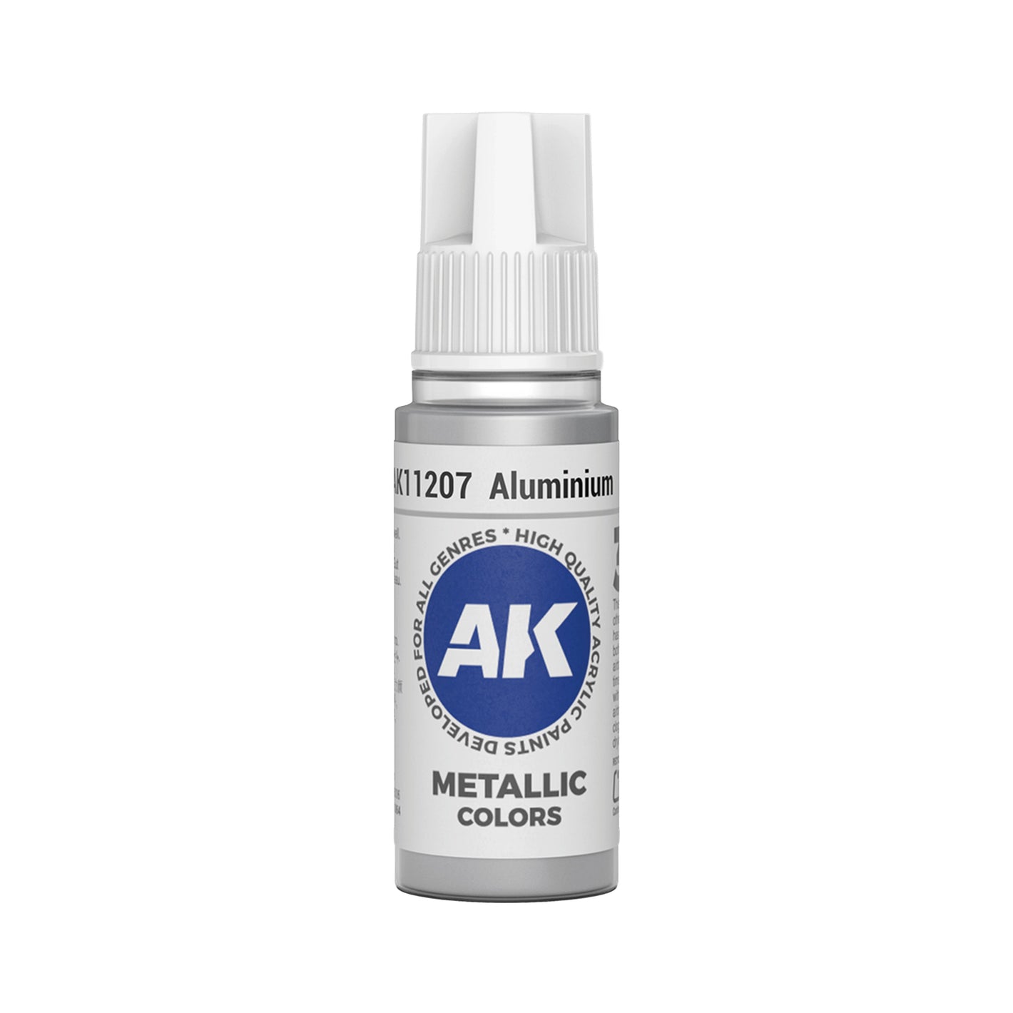 AK Interactive Metallic Colors - Aluminium (17ml)