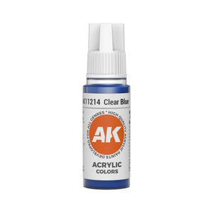 AK Interactive Standard Colors - Clear Blue (17ml)