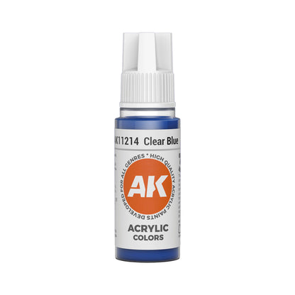 AK Interactive Standard Colors - Clear Blue (17ml)