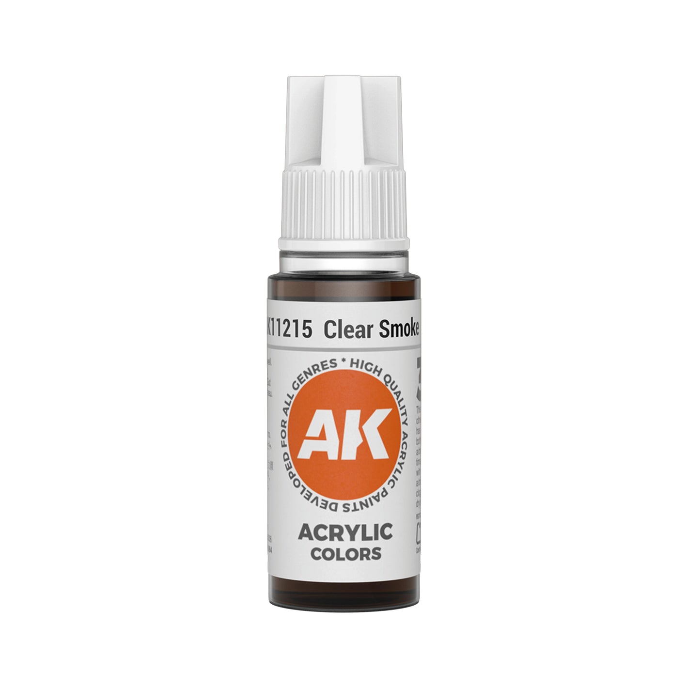 AK Interactive Standard Colors - Clear Smoke (17ml)