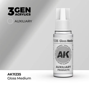 AK Interactive Auxillary - Gloss Medium (17ml)