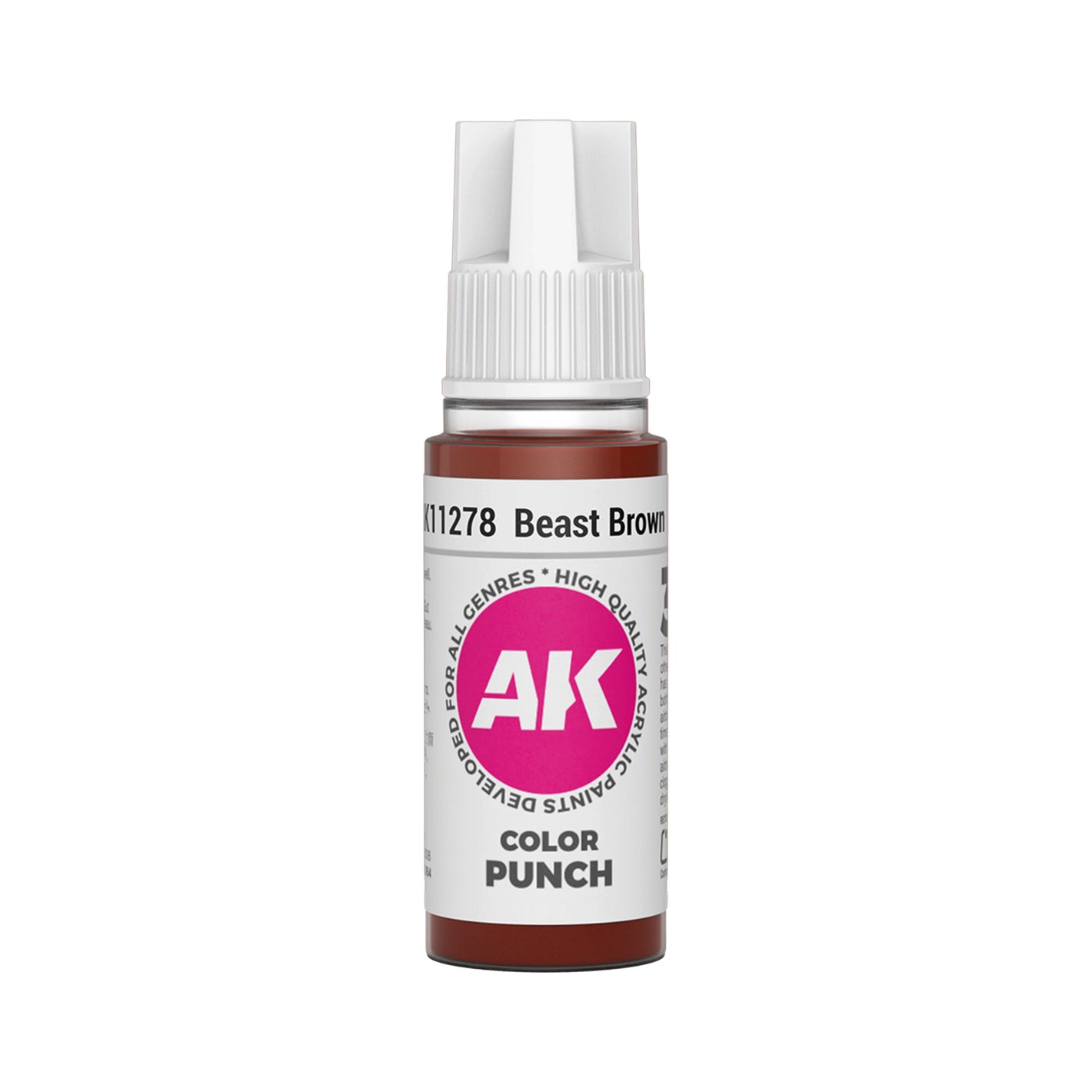 AK Interactive Color Punch - Beast Brown (17ml)
