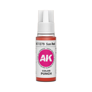 AK Interactive Color Punch - Sun Red (17ml)