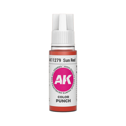 AK Interactive Color Punch - Sun Red (17ml)