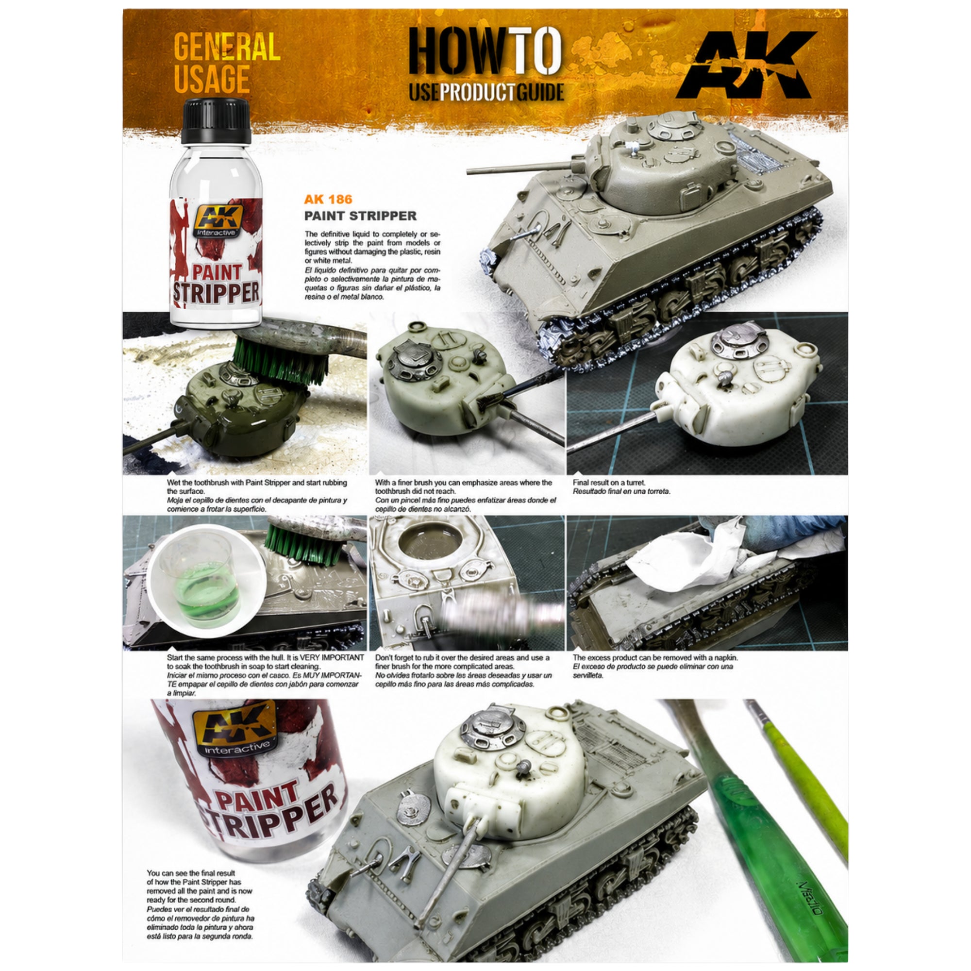 AK Interactive Paint Stripper 250ml AK11586