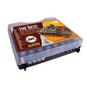 AK Interactive AK11708 52 Enamel Weathering Effects Set