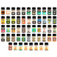 AK Interactive AK11708 52 Enamel Weathering Effects Set