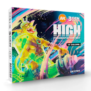 AK Interactive High Pigmentation Set (x14)