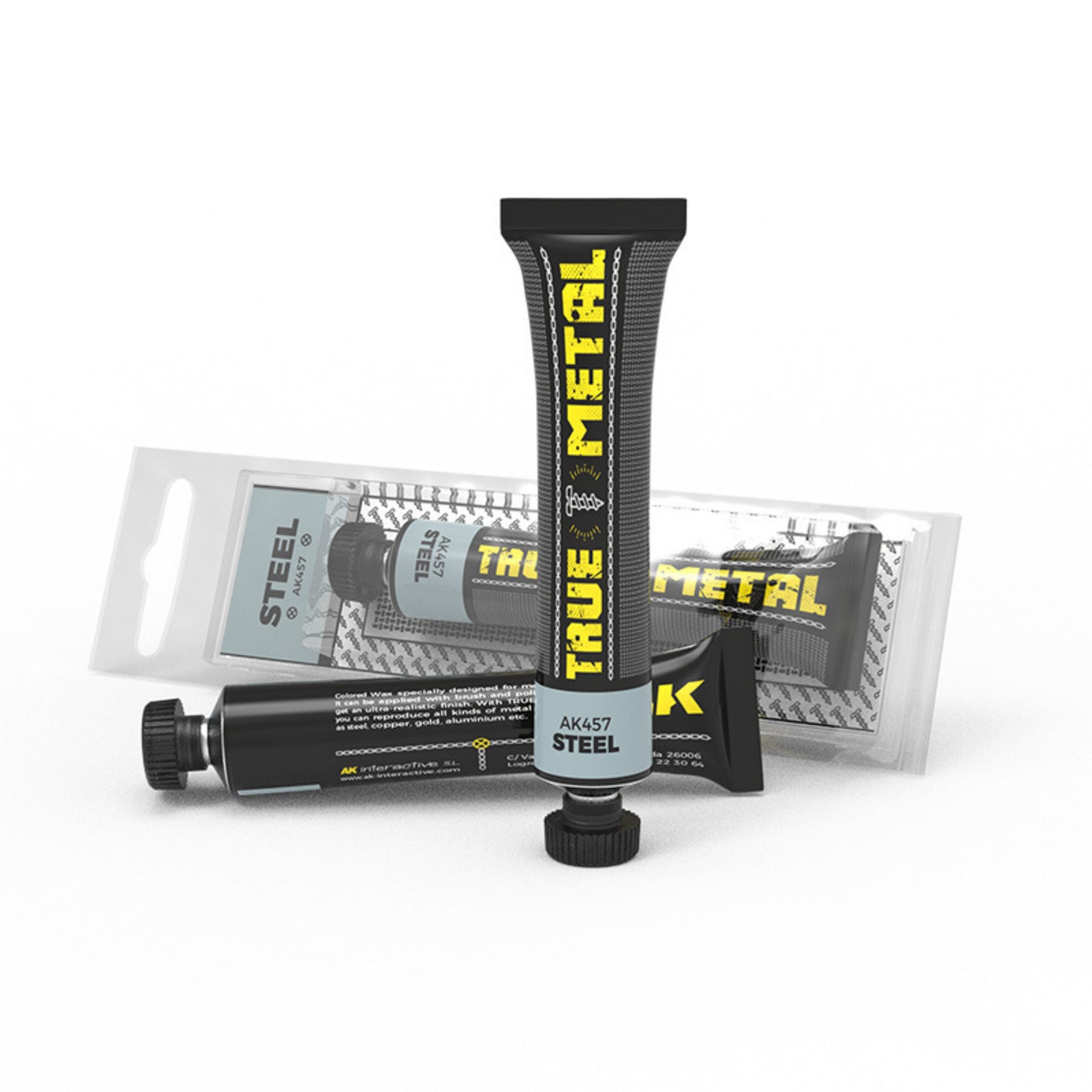AK Interactive AK457 True Metal Steel 20ml