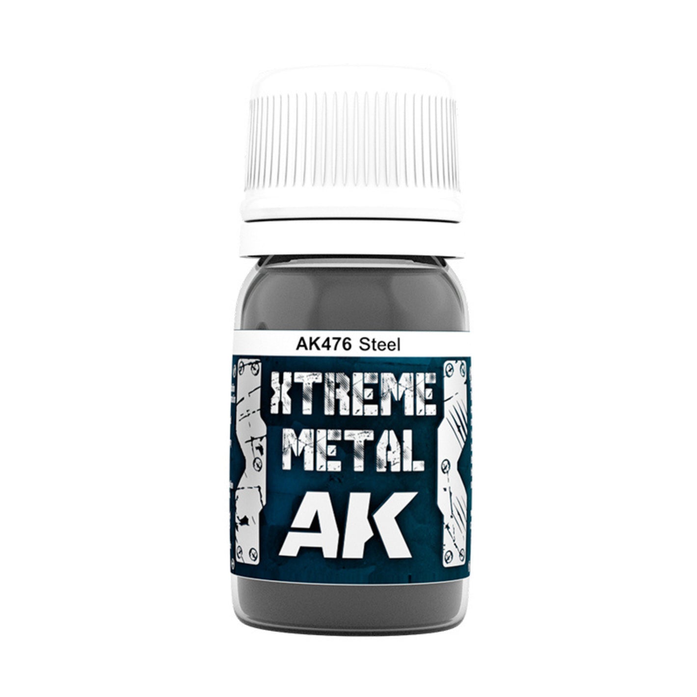 AK Interactive AK476 Xtreme Metal Steel 30ml