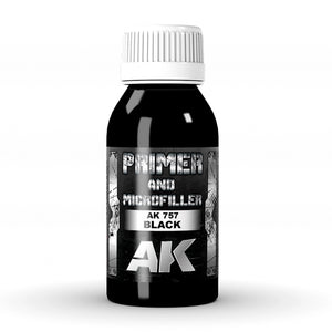 AK Interactive Black Primer and Microfiller 100ml