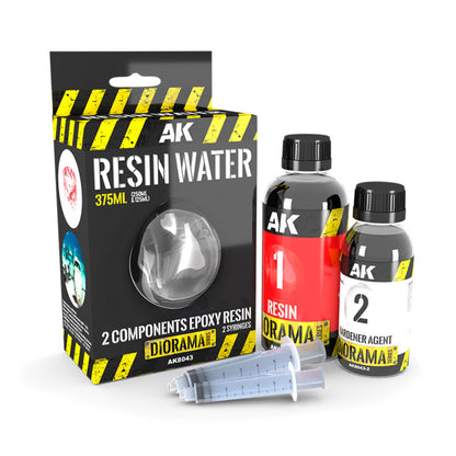 AK Interactive Resin Water 2-Part Epoxy Resin 375ml