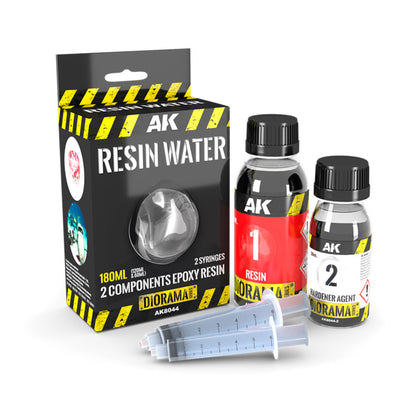 AK Interactive Resin Water 2-Part Epoxy Resin 180ml