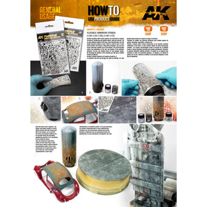 AK Interactive Flexible Airbrush Stencil 1/48 & 1/72
