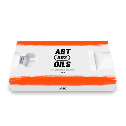 AK Interactive ABT502 Full Range Oil Paint Box – 52 x 20ml
