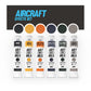 AK Interactive ABT502 Aircraft Effects Oil Paint Set – 6 x 20ml
