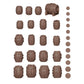 AK Interactive Wood Barrels Basing Bits