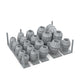 AK Interactive Wood Barrels Basing Bits