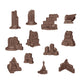 AK Interactive Village Ruins Basing Bits