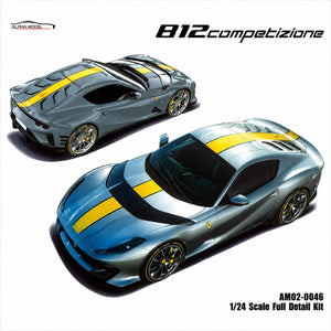 Alpha Model 1/24 Ferrari 812 Competizione Full Resin Model Kit