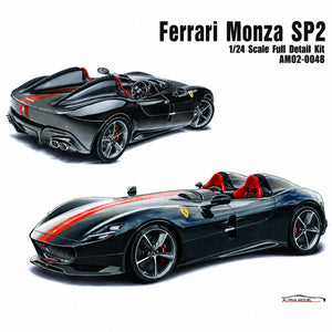 Alpha Model 1/24 Ferrari Monza SP2 Full Resin Model Kit