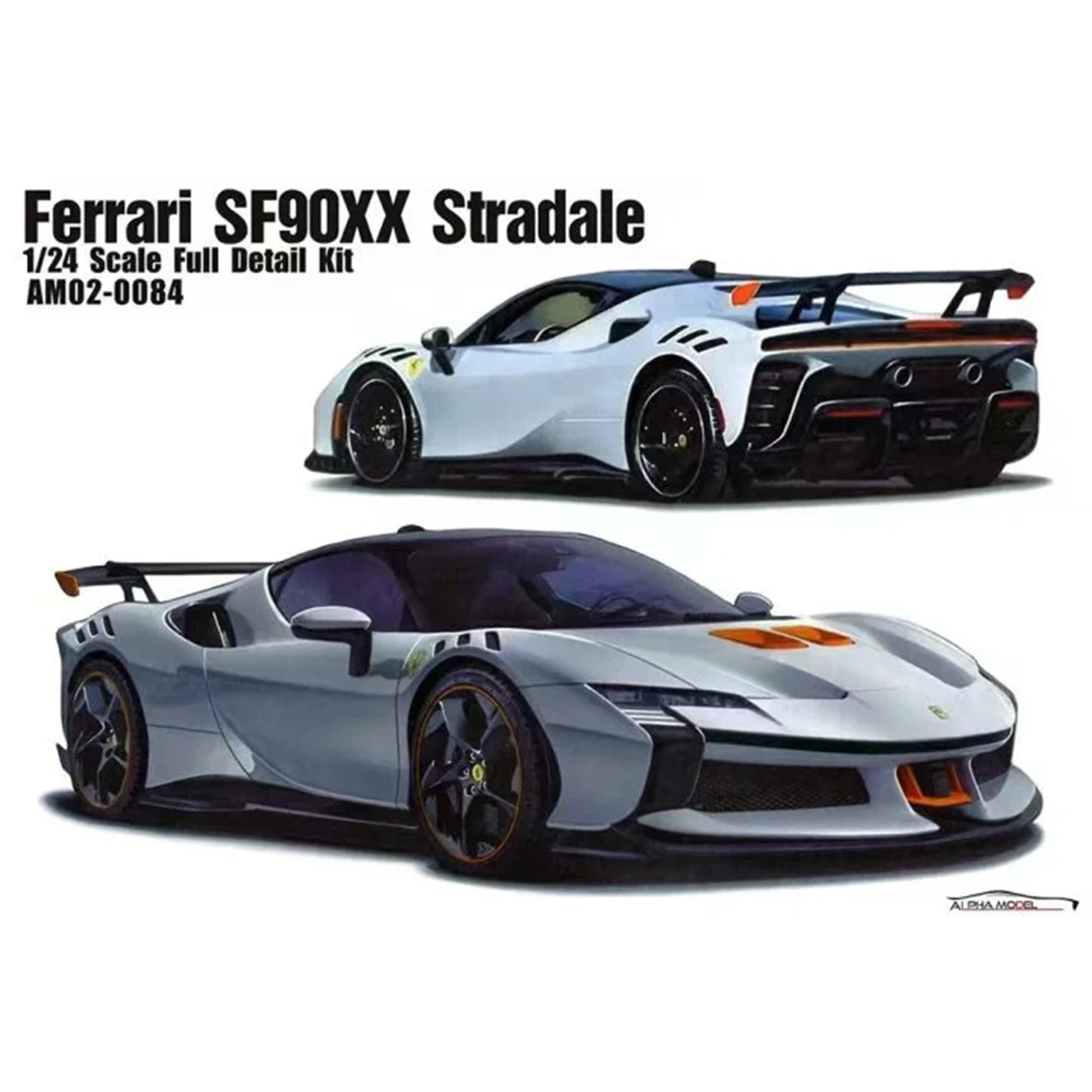 ALPHA MODEL 1/24 scale model car kit Ferrari SF90XX Stradale ALPHA MODEL 1/24 scale model car kit Ferrari SF90XX Stradale