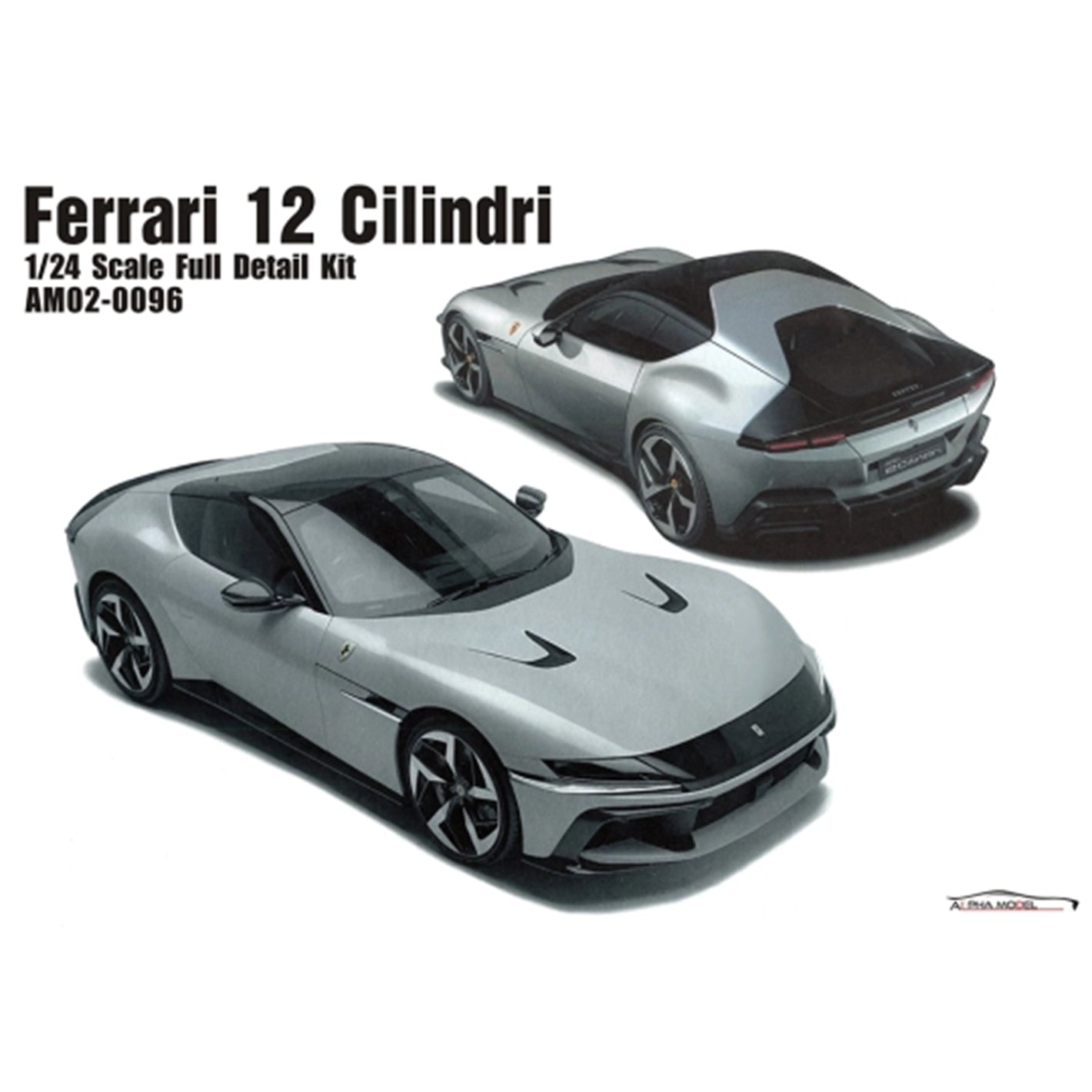 ALPHA MODEL 1/24 scale model car kit Ferrari 12 Cilindri