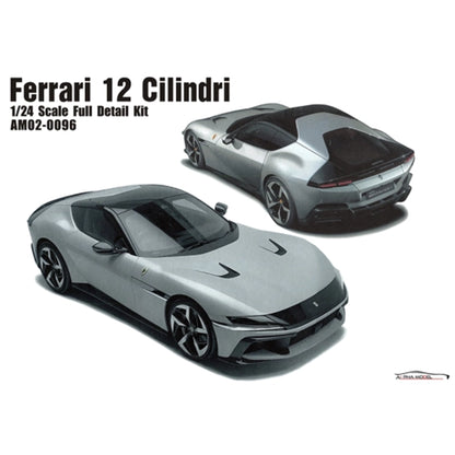 ALPHA MODEL 1/24 scale model car kit Ferrari 12 Cilindri