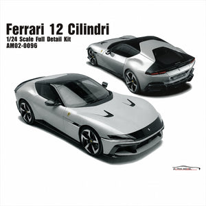 Alpha Model 1/24 Ferrari 12Cilindri Full Resin Model Kit