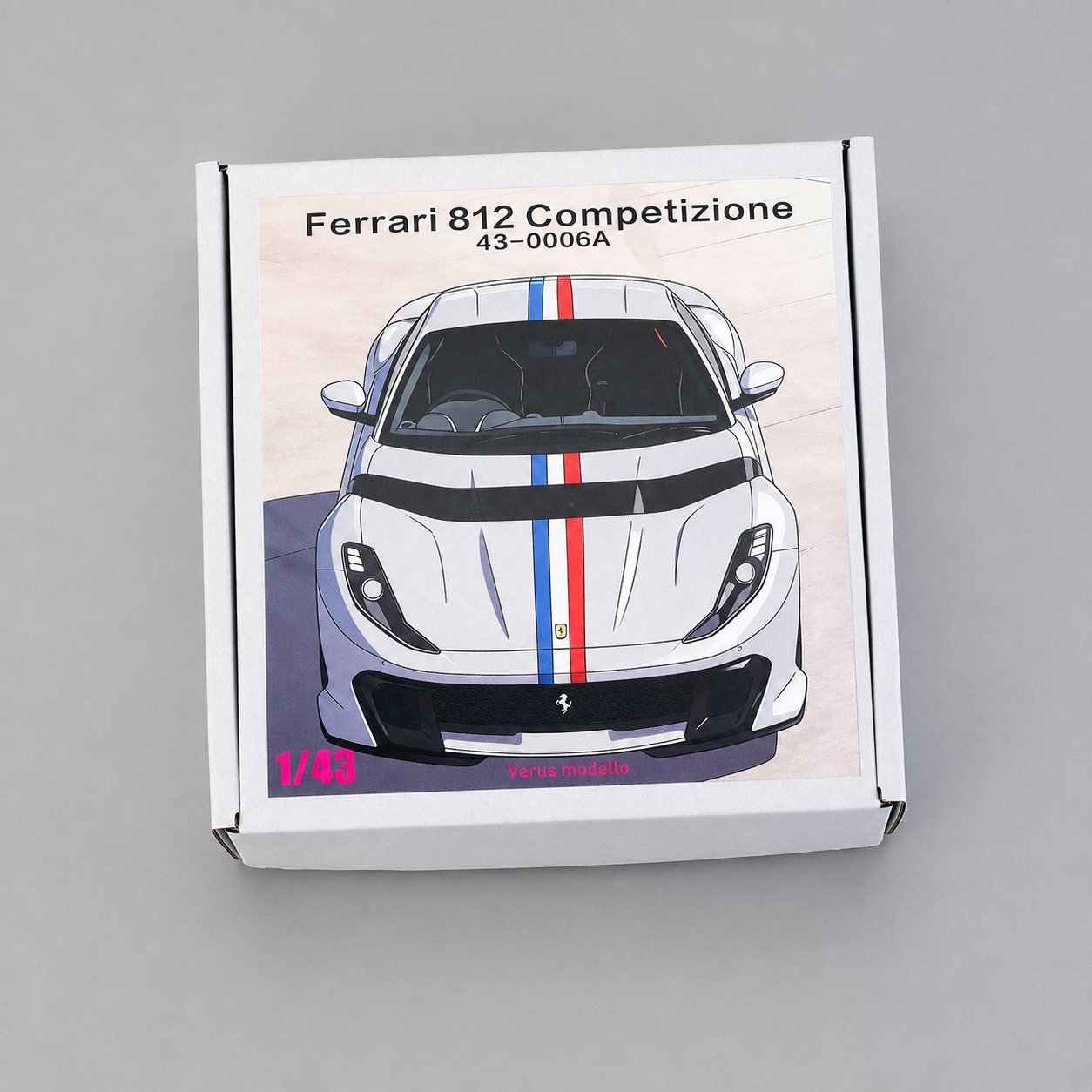 Alpha Model 1/43 Ferrari 812 Competizione Version A Full Resin Model Kit