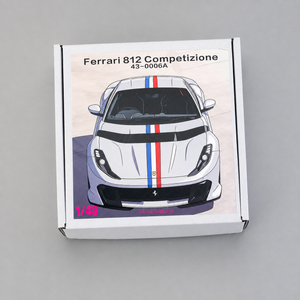 Alpha Model 1/43 Ferrari 812 Competizione Version A Full Resin Model Kit