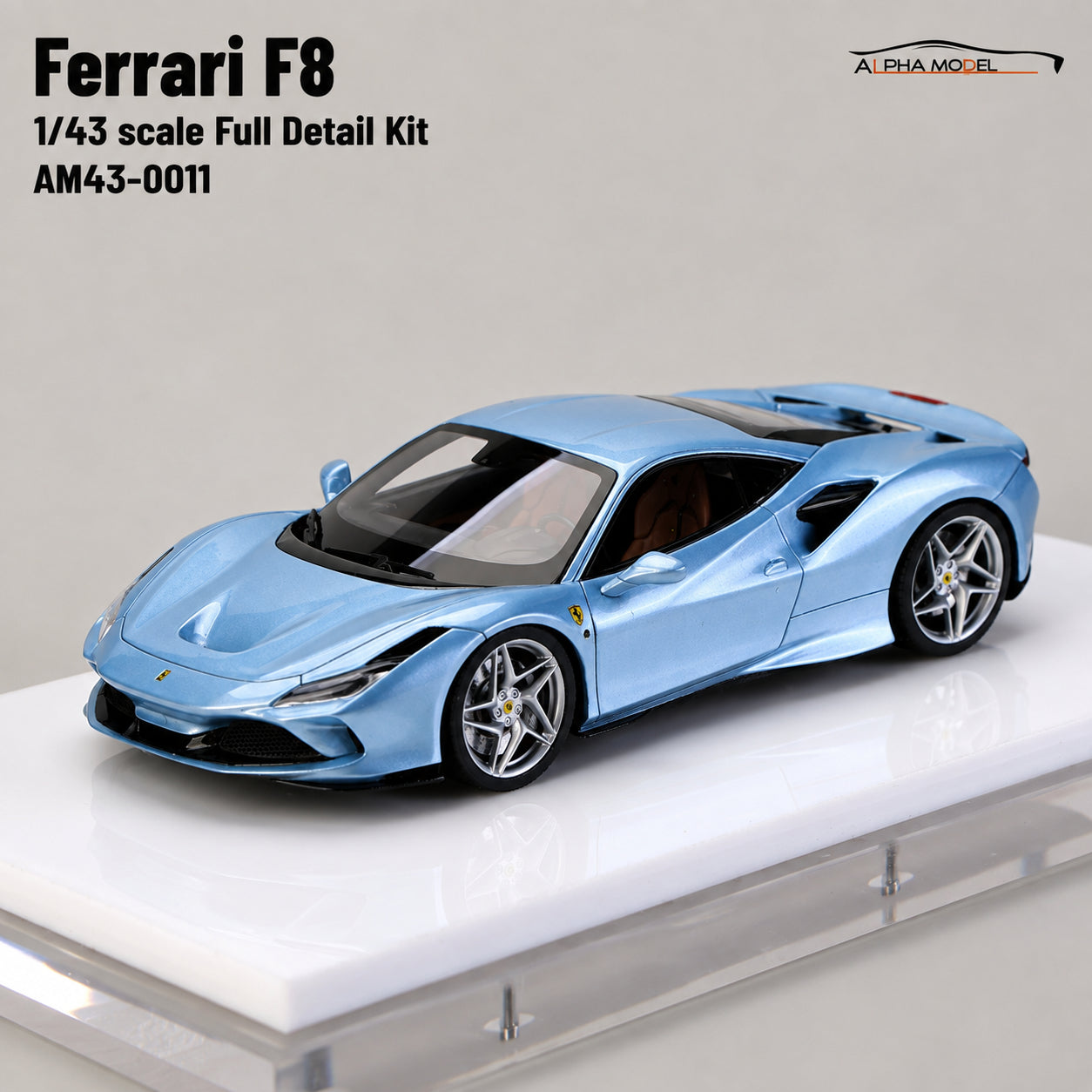 Alpha Model 1/43 Ferrari F8 Tributo Model Kit