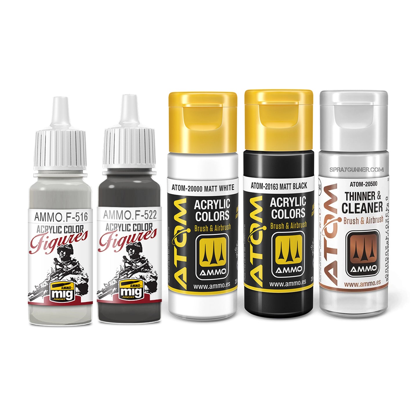 AMMO by MIG Gray for Figures Paint Set