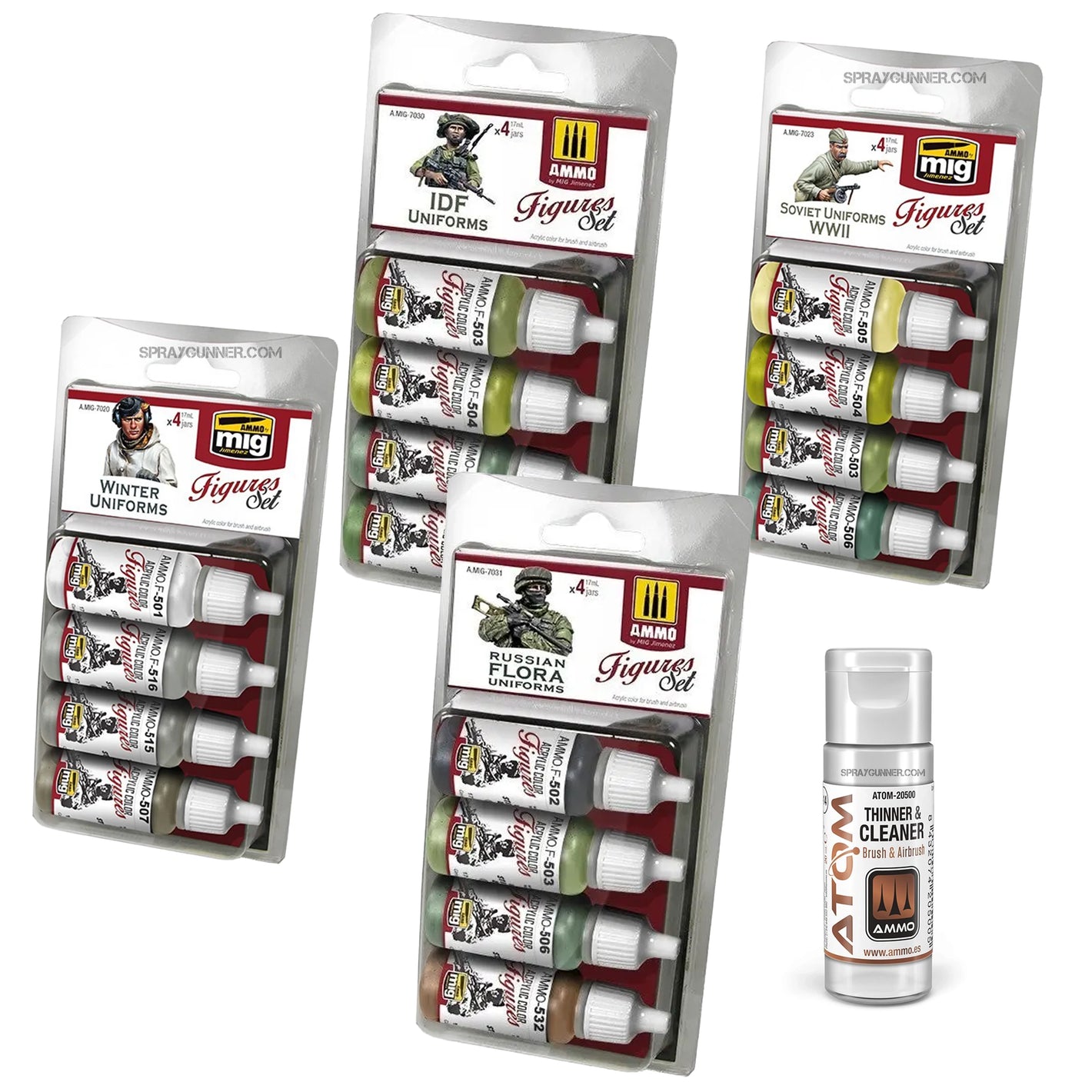 AMMO by MIG Uniforms Paint Set