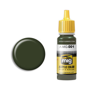 AMMO by MIG Acrylic - RAL 6003 OLIVGRÜN OPT.1 - SprayGunner