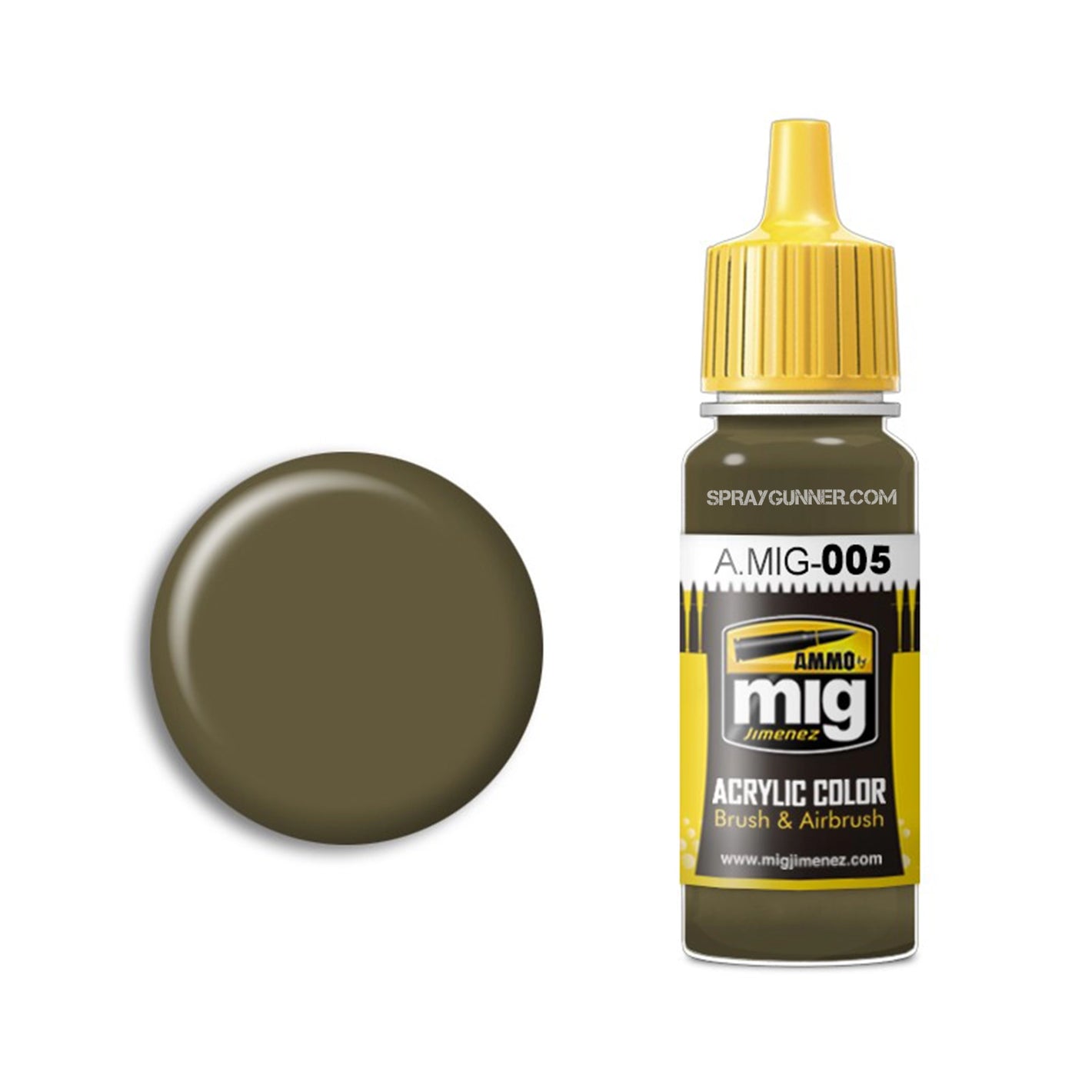 AMMO by MIG Acrylic - RAL 7008 GRAUGRÜN