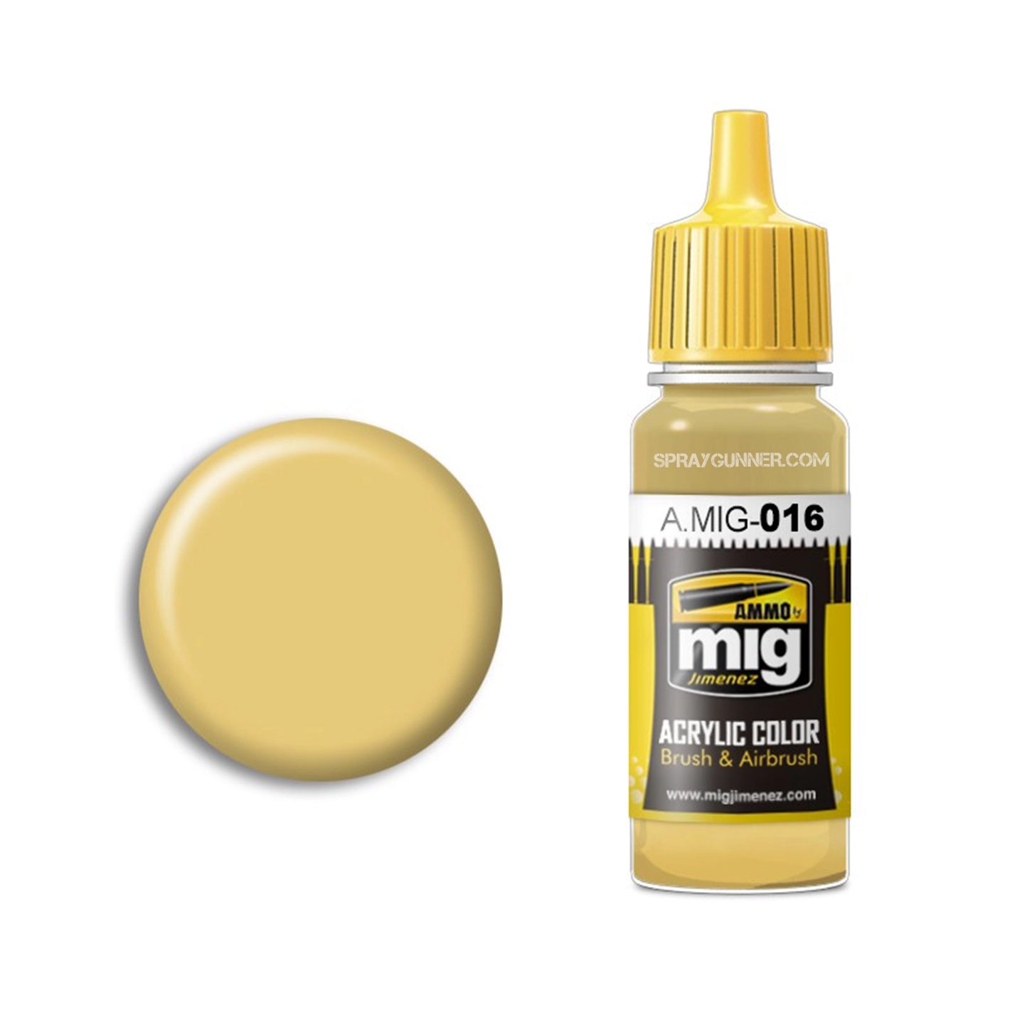 AMMO by MIG Acrylic - RAL 8020 GELBBRAUN - SprayGunner