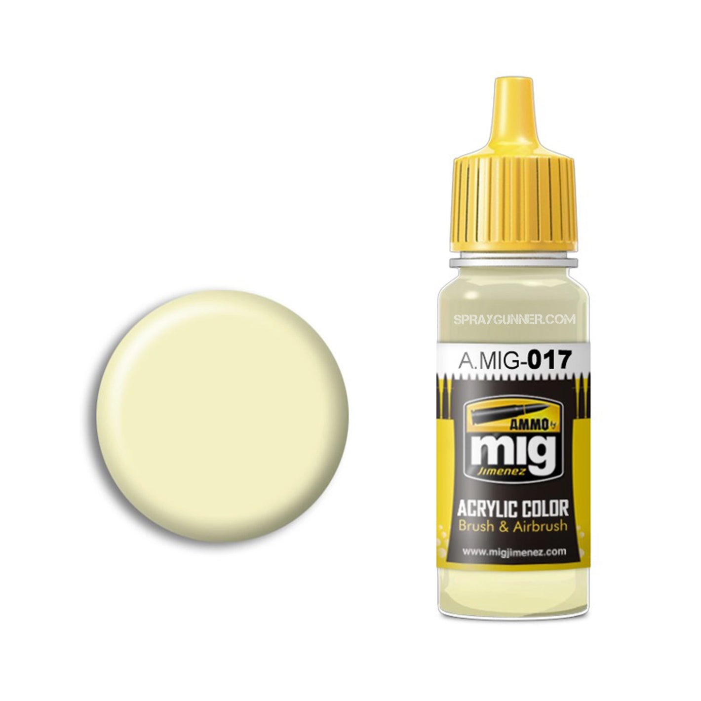 AMMO by MIG Acrylic - RAL 9001 CREMEWEISS