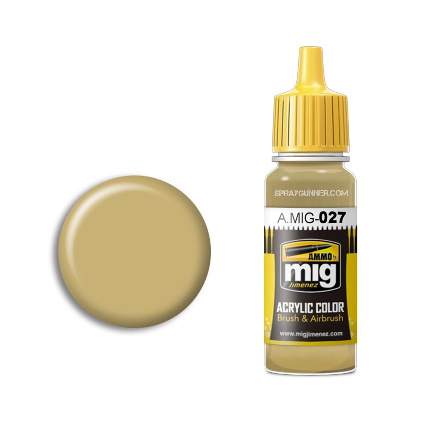 AMMO by MIG Acrylic - RAL1039 F9 GERMAN SAND BEIGE