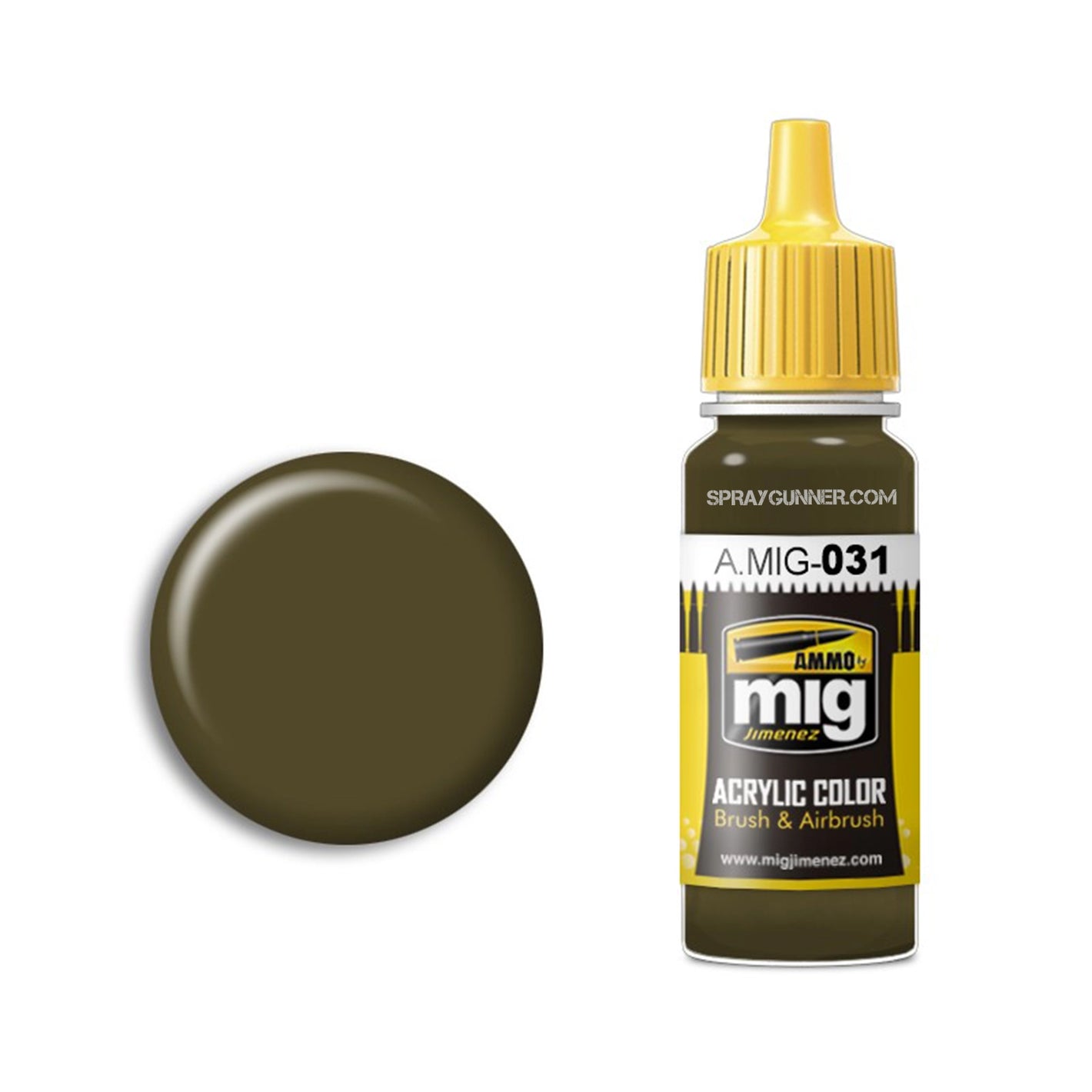 AMMO by MIG Acrylic - SPANISH GREEN-KHAKI