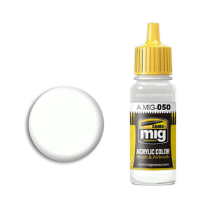 AMMO by MIG Acrylic - MATTE WHITE - SprayGunner