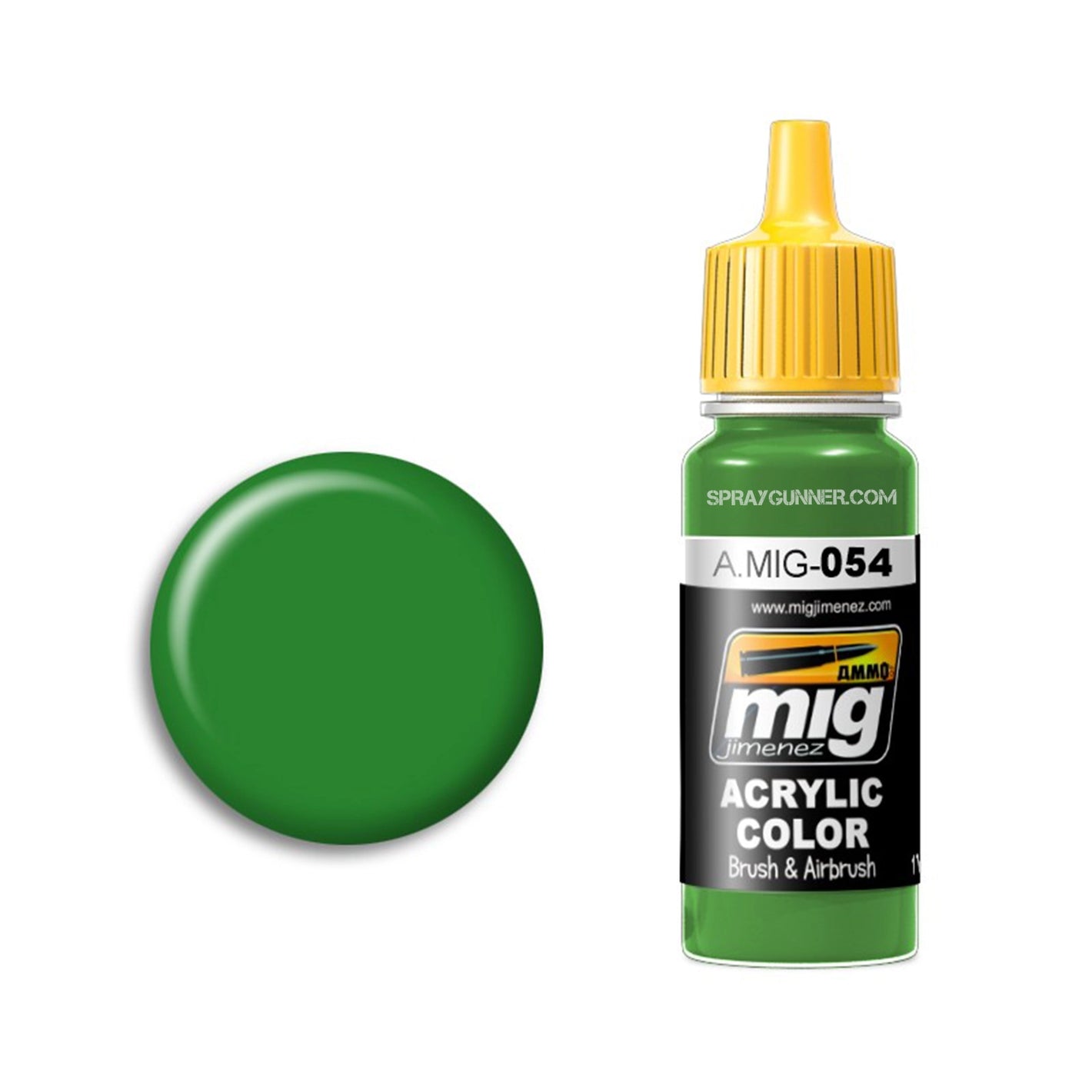 AMMO by MIG Acrylic - SIGNAL GREEN - SprayGunner