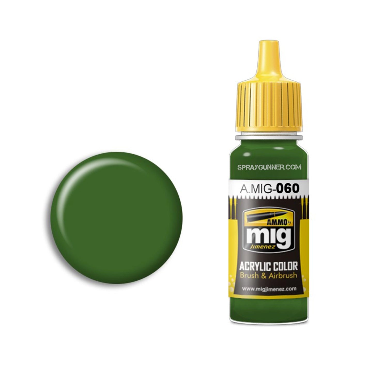 AMMO by MIG Acrylic - PALE GREEN - SprayGunner