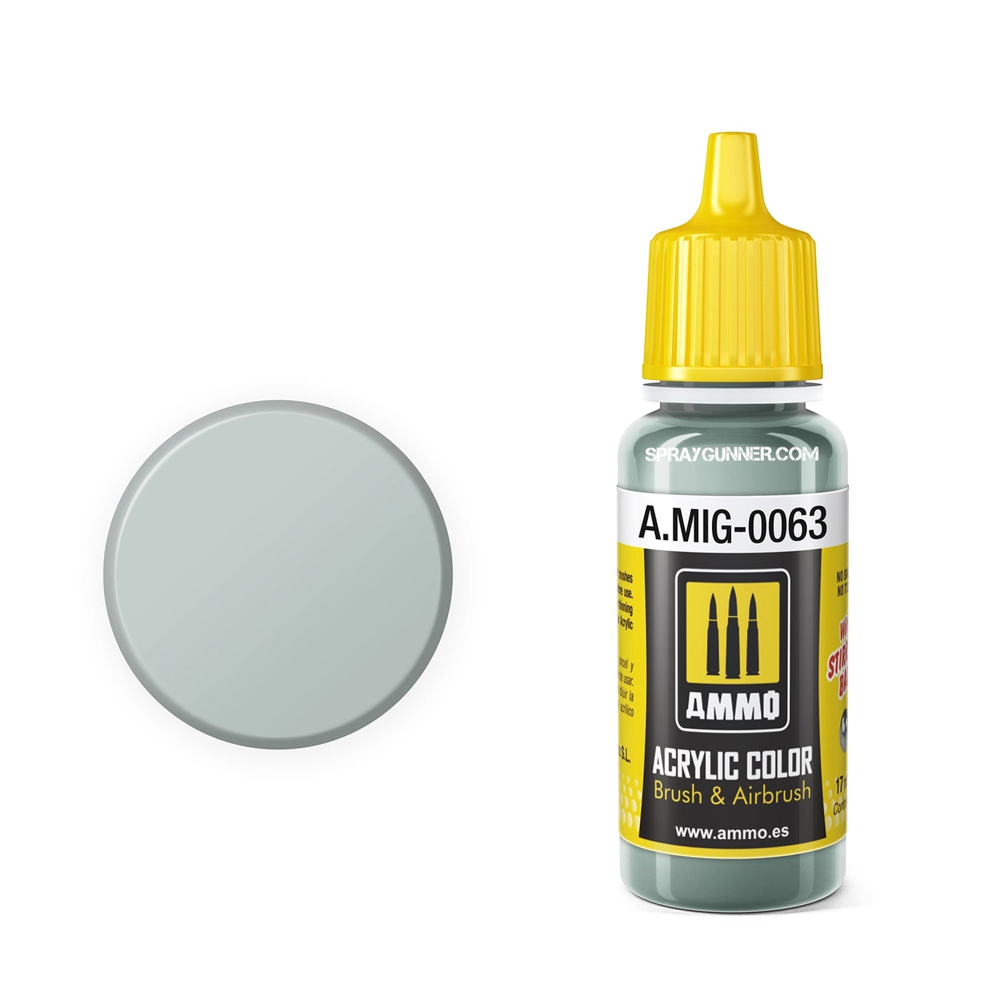 AMMO by MIG Acrylic - RLM 76 PALE GREY - SprayGunner