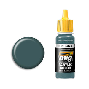 AMMO by MIG Acrylic - DULL GREEN - SprayGunner